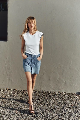 T-SHIRT À PASSEMENTERIE