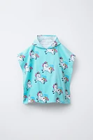 UNICORN TOWEL PONCHO