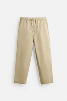 PANTALON RELAXED FIT COTON - LIN