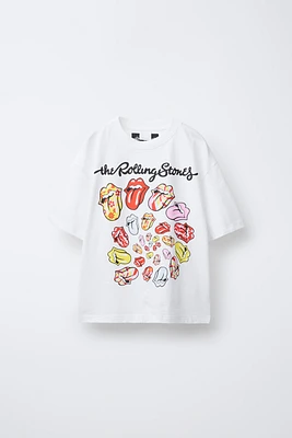 T-SHIRT IMPRIMÉ ROLLING STONES ©