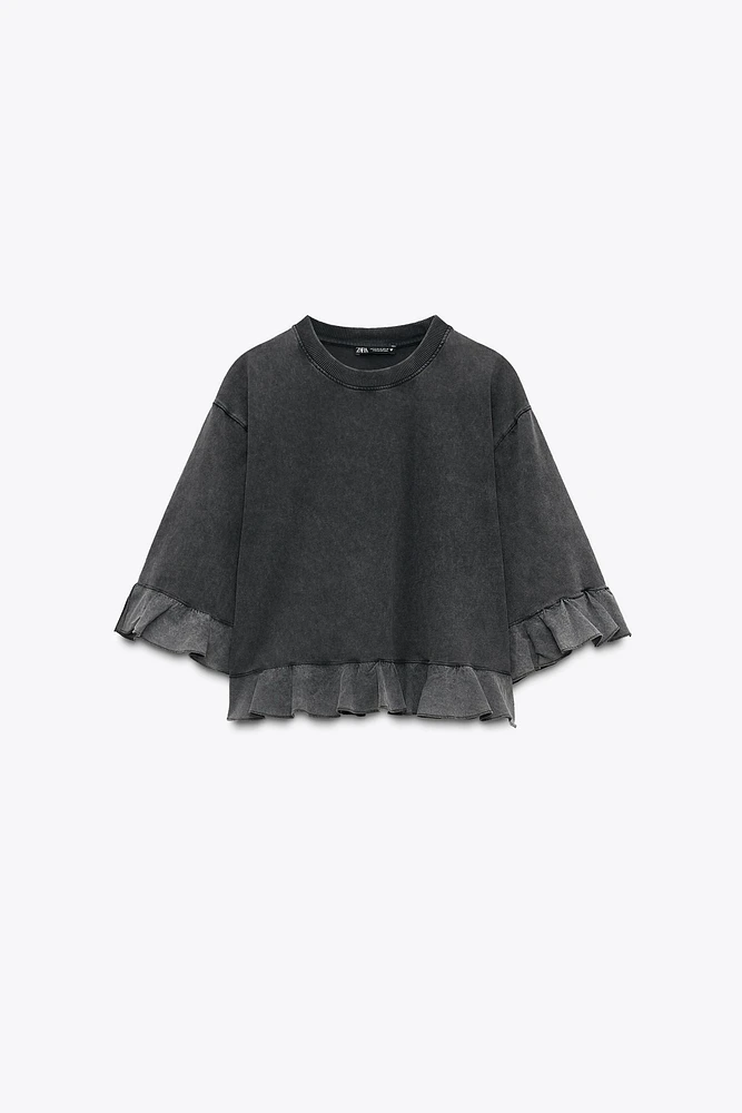 MATCHING RUFFLE TOP