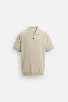 POLO EN MAILLE CôtelÉE