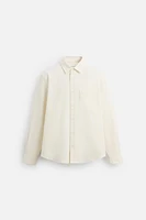 BRUSHED COTTON SHIRT