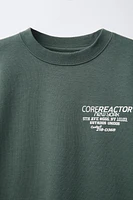 INTERLOCK T-SHIRT AND BERMUDA SET