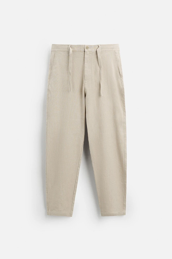 PANTALON AVEC LIN