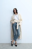 ZW COLLECTION HIGH WAIST CROPPED BOOTCUT JEANS