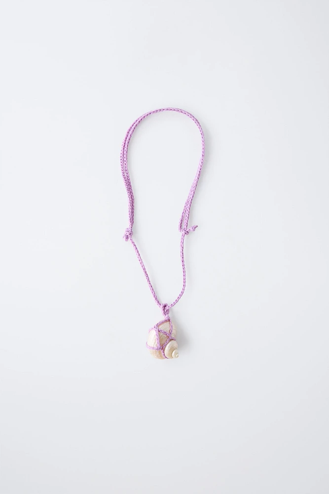 SHELL CORD NECKLACE