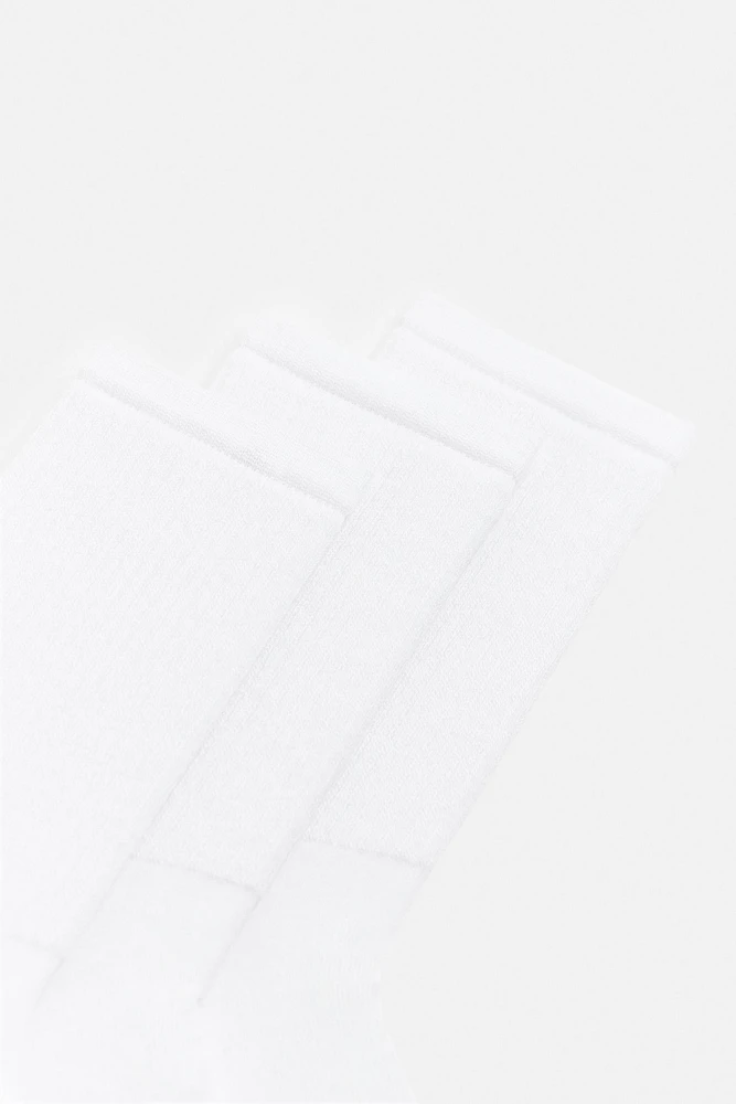 LOT DE 3 PAIRES CHAUSSETTES BASIQUES