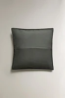 TEXTURED COTTON PILLOW SHAM FOR QUILT