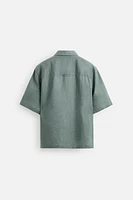 100% LINEN RELAXED FIT SHIRT