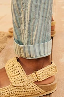 LIMITED EDITION LINEN STRIPED PANTS