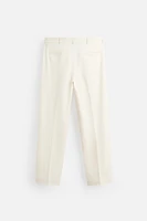 PANTALON REGULAR FIT À CHEVRONS