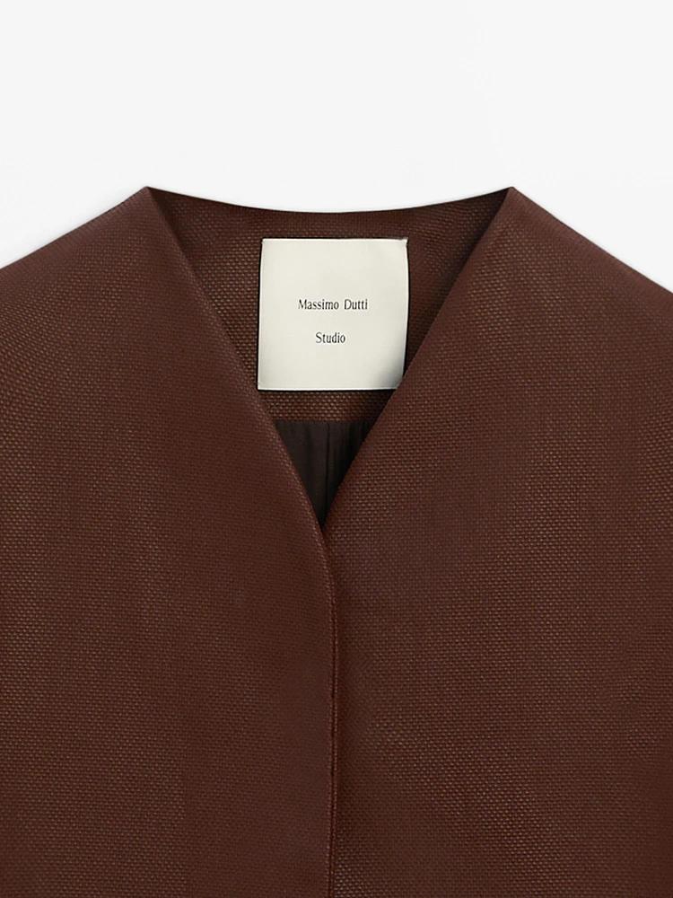 Blazer à col en V - Studio