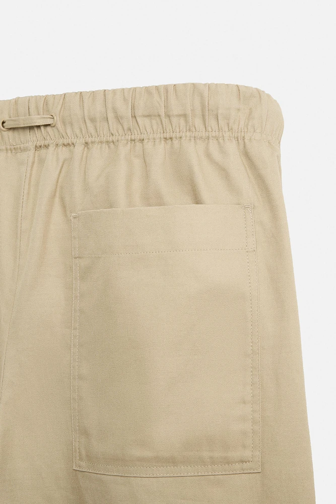 PANTALON RELAXED FIT COTON - LIN