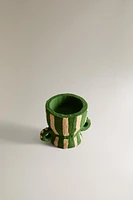 PAPIER-MÂCHÉ TEALIGHT HOLDER