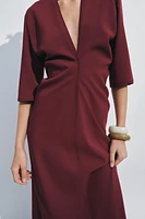 ROBE MI-LONGUE PLISSÉE ZW COLLECTION