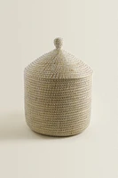 ROUND BASKET WITH LID