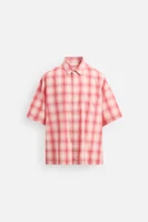 CHEMISE RELAXED FIT À CARREAUX