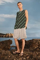 CHEMISE TANK À RAYURES ÉDITION LIMITÉE