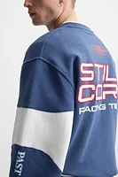 SWEAT CREWNECK IMPRIMÉ RACING