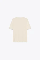 BASIC KNIT SHORT SLEEVE TOP