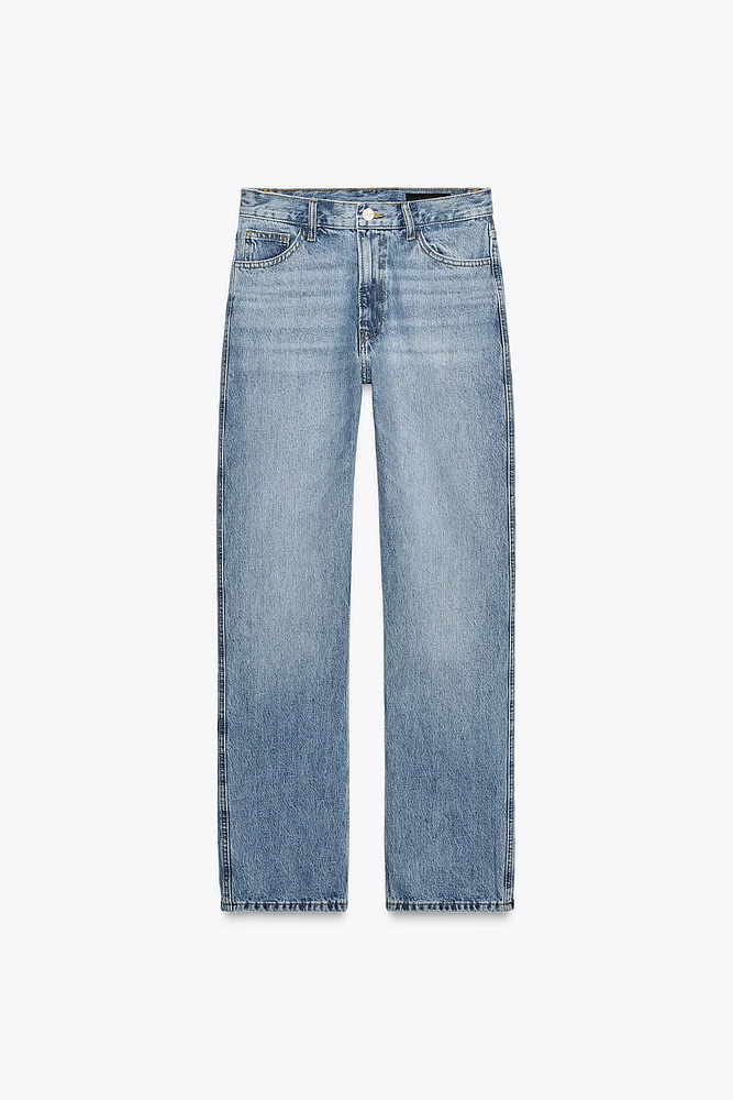 STRAIGHT CUT HIGH WAIST JEANS ZW COLLECTION