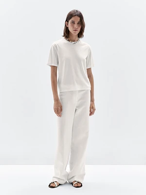 T-shirt manches courtes couture dos