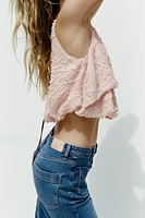 BALLOON TEXTURED TOP