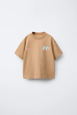 WAVE PRINT T-SHIRT