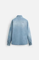 POCKET DENIM SHIRT