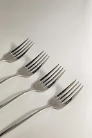 SET OF BRUNCH FORKS WITH THIN HANDLE (SET OF 4)