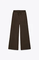 PANTALON DROIT EN MOLLETON