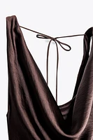 ROBE LONGUE SATINÉE ZW COLLECTION