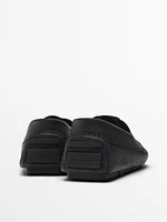 Mocassins en cuir nappa