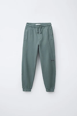 LABEL JOGGER PANTS
