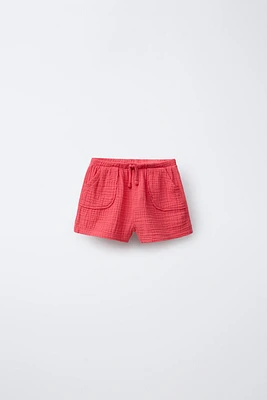 BERMUDA TEXTURÉ MIXTE