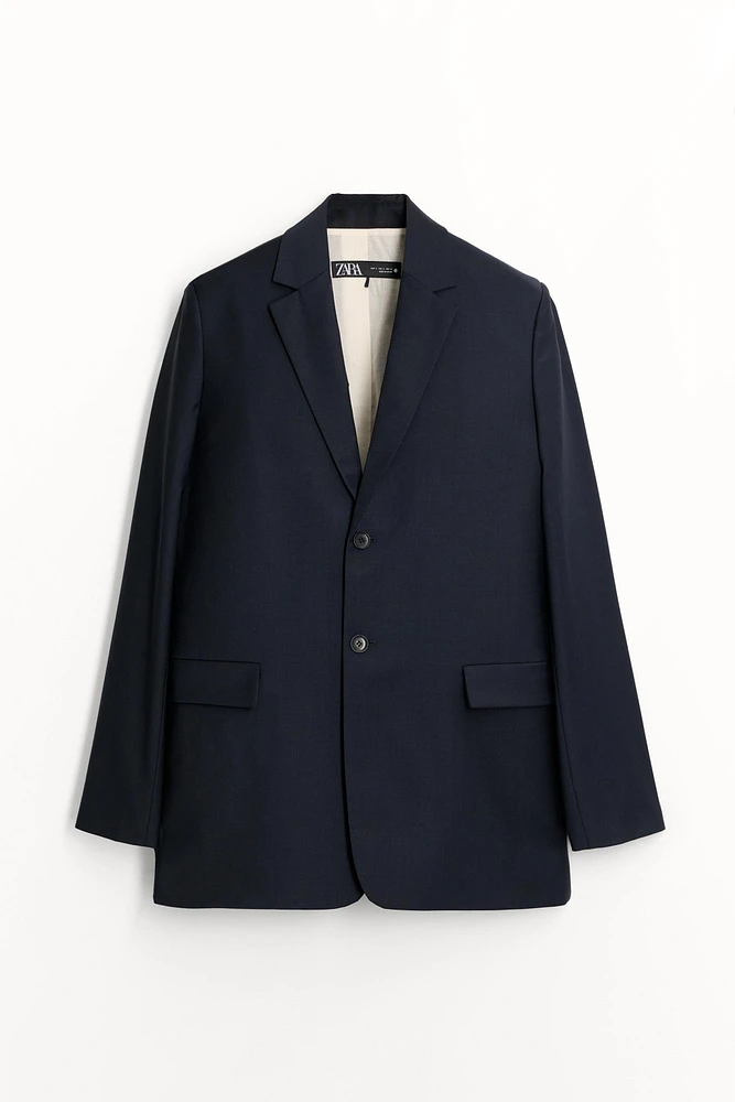 WOOL BLEND BLAZER ZW COLLECTION
