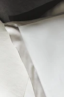 PILLOWCASE WITH SILK BORDER
