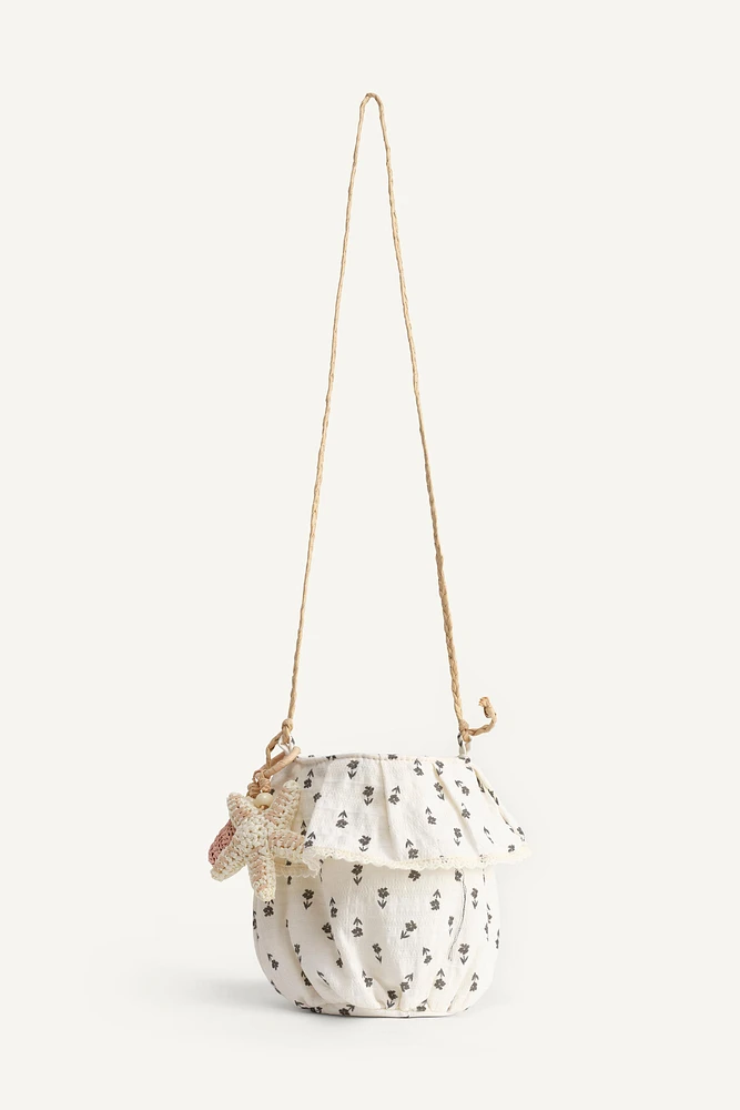 PRINTED BUCKET BAG