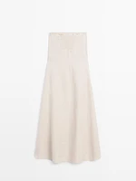 Robe longue bustier