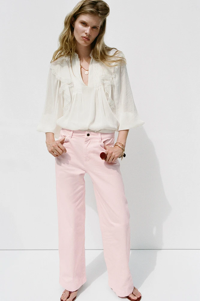 Z1975 HIGH WAIST WIDE LEG JEANS