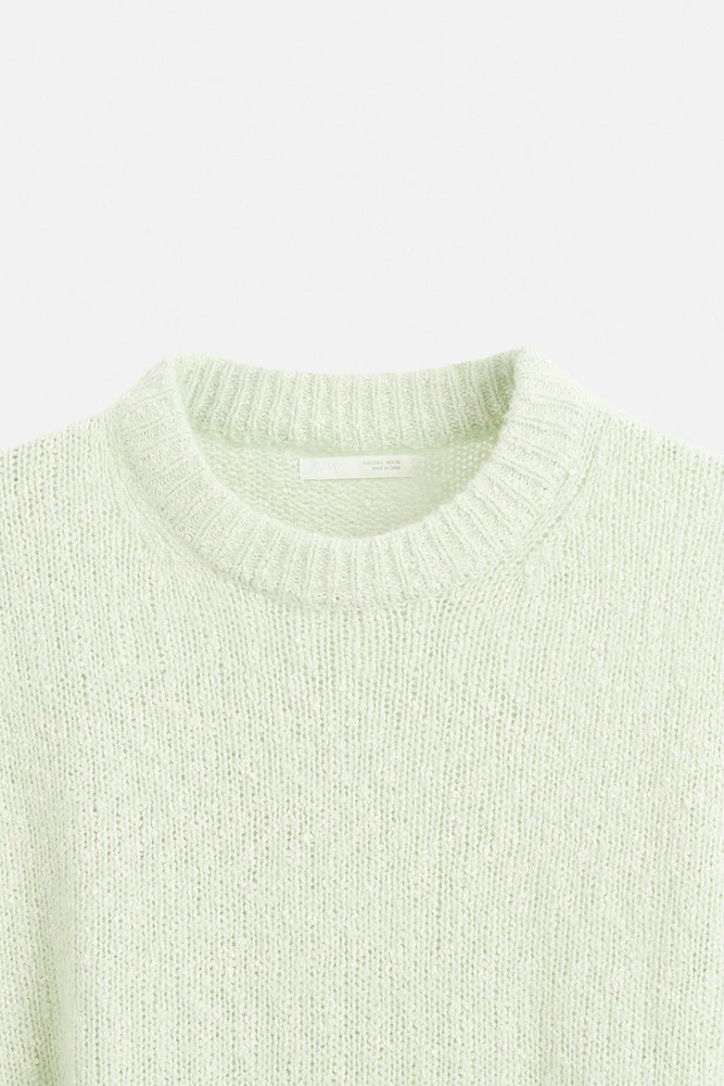 IRREGULAR TEXTURE SWEATER