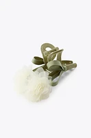 ORGANZA FLOWER HAIR CLIP