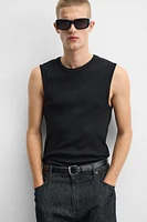 RIBBED TANK TOP