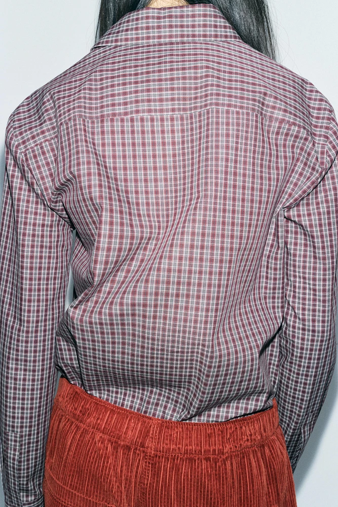 CHECKERED SHIRT ZW COLLECTION