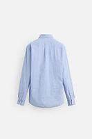 CHEMISE REGULAR FIT EFFET FROISSÉ