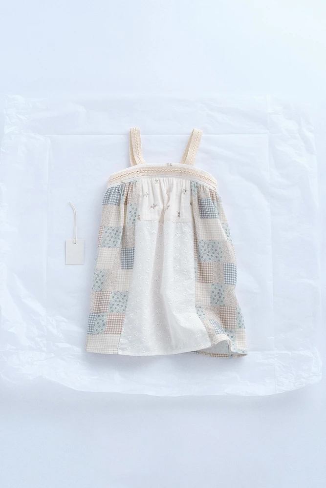 ZARA TIMELESS - ROBE PATCHWORK