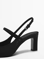 Escarpins en satin