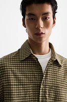 Seersucker Plaid Shirt