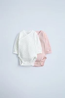 TWO-PACK OF ADJUSTABLE BODYSUITS